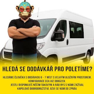 Hledáme nového parťáka 🚐 více info v přiložené grafice 😉