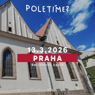Kam zamíří naše jarní komorní turné dál?  V pátek se vydáme na opravdu výjimečné místo - do Betlémské kaple v Praze. ⛪️

Prostor, kde před více než 600 lety kázal Mistr Jan Hus a kde se po staletí scházely tisíce lidí, už 13.3.2026 zaplníte vy a naše písničky.🙏

Ale trochu jinak, než jste zvyklí. V komorní sestavě, neobvykle a nezapomenutelně. 🎻🎶 Navíc jde o koncert na sezení, takže si tuhle atmosféru můžete vychutnat opravdu naplno. 

🎫 Kapacita je omezená, berte místo, dokud je: www.poletime.info

Davy komorně šílí!
POLETÍME?