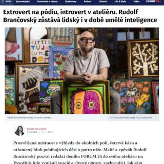 Extrovert na pódiu, introvert v ateliéru. Tak přesně takový je náš Rudolf! 

V novém rozhovoru se dozvíte, jak se potkává hudba s malováním, proč mají jeho obrazy zvířecí hrdiny a proč říká, že tvoří „pro dospělé s dětskou duší“. ❤️

Znáte Rudolfa víc jako malíře, nebo jako toho, se kterým zpíváte v první řadě? 😄

🗞️ Odkaz na článek najdete ve stories nebo na Facebooku.
